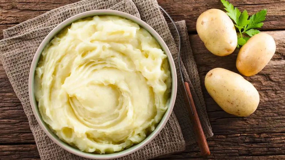 Como fazer purê de batata com creme de leite