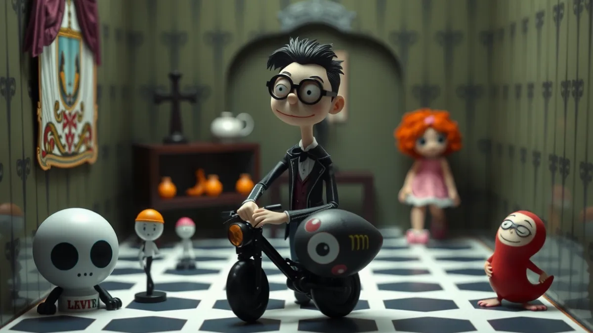Por que o stop motion combina com o estilo de Tim Burton